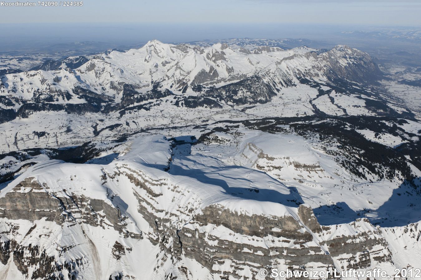 Iltios, Chäserrugg mit Blick nach Unterwasser, Wildhaus, Toggenburg, Säntis (1)